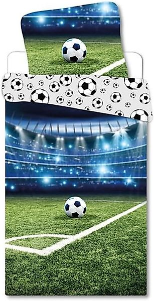 BrandMac Kinderbettwäsche BrandMac Baby Bettwäsche Fußball günstig online kaufen