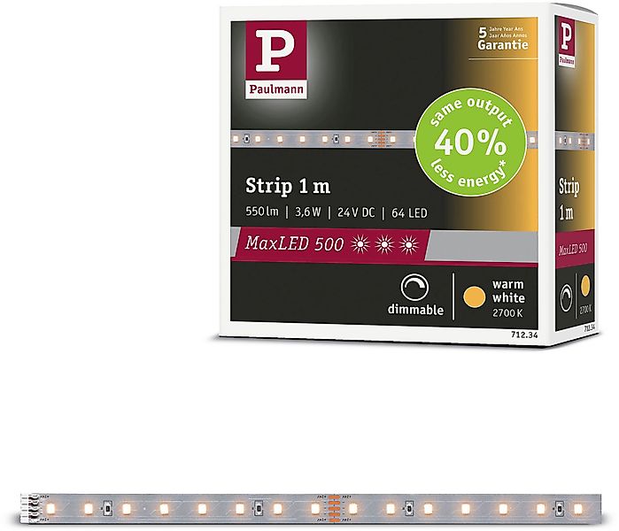 Paulmann LED-Streifen MaxLED 500 LED Strip günstig online kaufen
