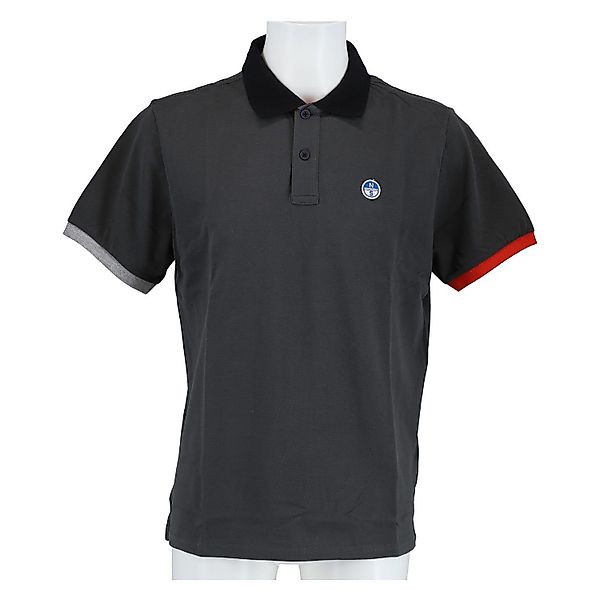 North Sails Poloshirt (Baumwolle) anthrazit Herren günstig online kaufen