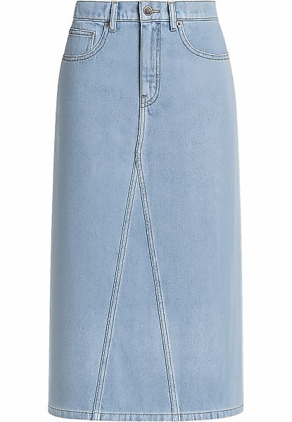 URBAN CLASSICS Sommerrock "Urban Classics Ladies Soft Denim Midi Skirt" 1 S günstig online kaufen