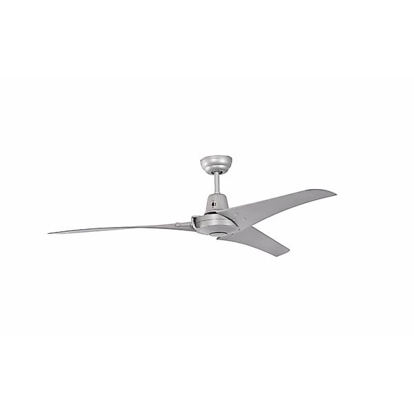 Pepeo Industrie Deckenventilator Pepeo Vourdries Silber 142 cm ohne Steueru günstig online kaufen