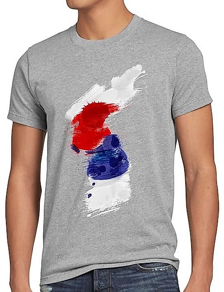style3 T-Shirt Flagge Korea Fußball Sport Hangug WM EM Fahne günstig online kaufen