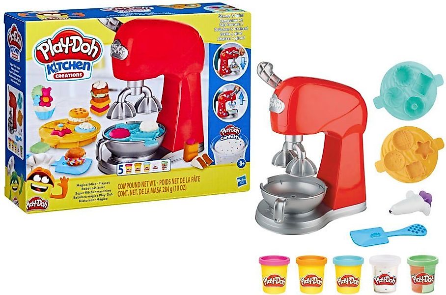 Hasbro Knetform-Set Play-Doh, Super Küchenmaschine günstig online kaufen