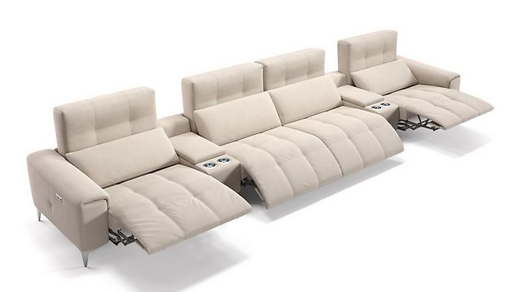 Sofanella 4-Sitzer Stoff SALENTO, Heimkinosofa, Kinocouch, Funktionssofa, K günstig online kaufen