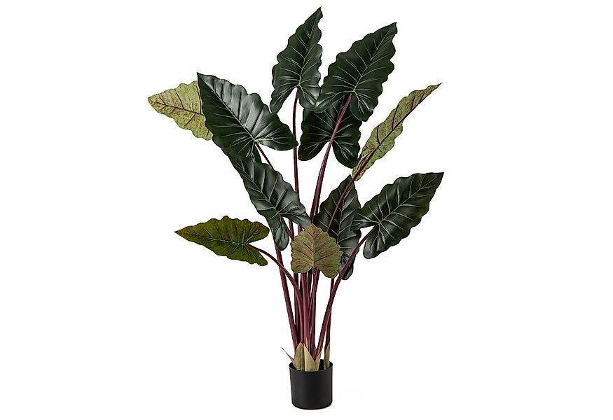 Kunstpflanze, COSTWAY, Höhe 160 cm, 160 cm vorgepflanzte Pflanze mit 11 kün günstig online kaufen