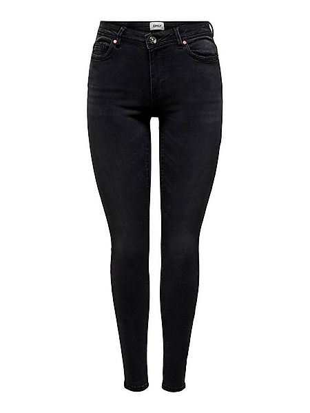 ONLY Skinny-fit-Jeans (1-tlg) ONLWAUW LIFE MID SK DNM BJ777 NOOS günstig online kaufen