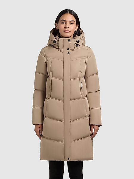 khujo Steppmantel GRAYA2 Windschutzblende mit Magnetverschluss günstig online kaufen