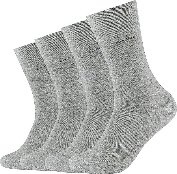 Camano Socken "ca-soft" 4 Paar tlg. mit verstärktem Fersen- und Zehenbereic günstig online kaufen