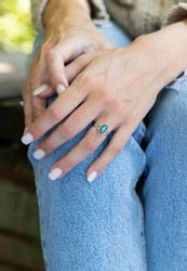 mantraroma Silberring SARALA Ellipse aus 925 günstig online kaufen