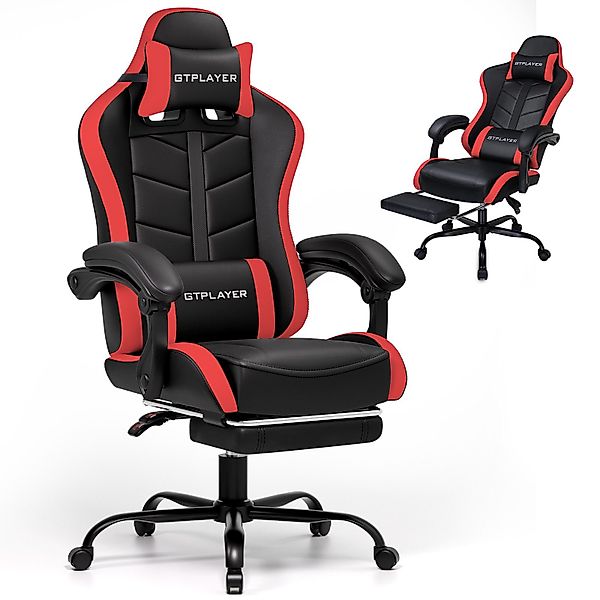 GTPLAYER Gaming-Stuhl Gamer Stuhl, Ergonomischer Bürostuhl günstig online kaufen
