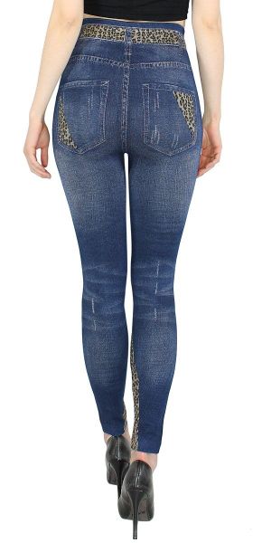 dy_mode Jeggings Damen Leggings in Jeans günstig online kaufen