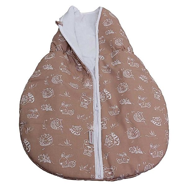 HOBEA-Germany Babyschlafsack Schlafsack Waldbewohner cappuccino M günstig online kaufen