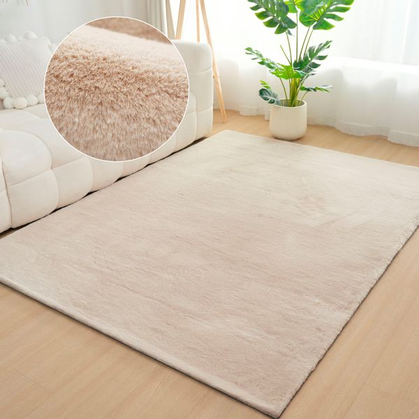 Bruno Banani Fellteppich Rabbit 2, Kunstfell günstig online kaufen