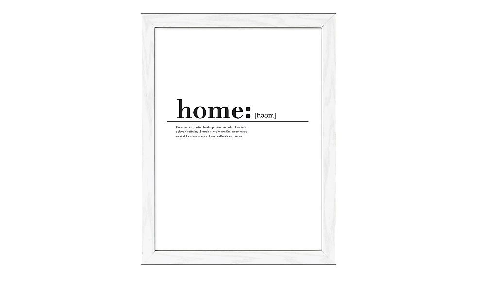 Gerahmtes Bild Scandic  Home - 30 cm - 40 cm - Sconto günstig online kaufen