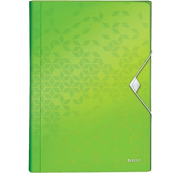 LEITZ Fächermappe Fächermappe WOW 4589 6 Fächer grün günstig online kaufen