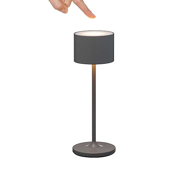 FAROL Mini Akku-Tischleuchte warm grey günstig online kaufen