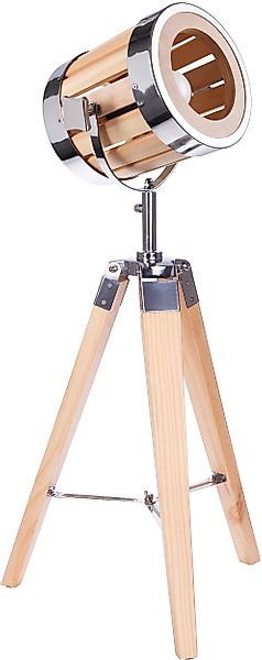 BRUBAKER Stehlampe Industrial Design Scheinwerfer Lampe, günstig online kaufen