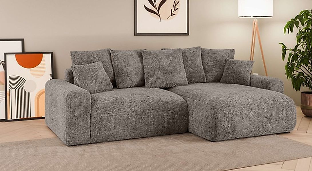 Home affaire Ecksofa »LAKESIDE klein mit Bettfunktion und Bettkasten, B/T/H günstig online kaufen