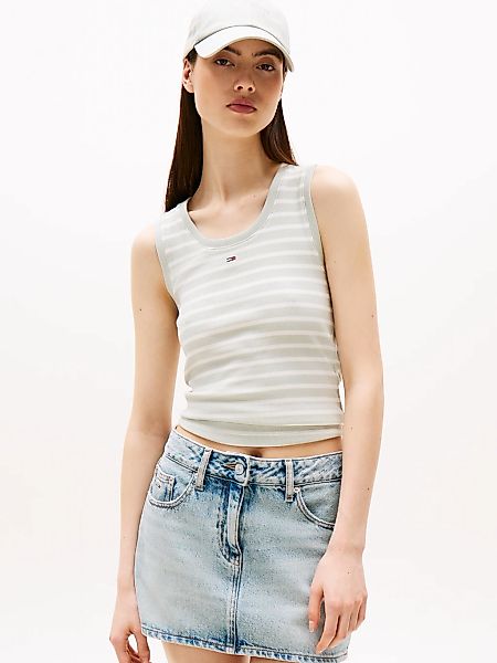 Tommy Jeans Tanktop "TJW ESSENTIAL RIB TANK EXT" mit gerippter Struktur günstig online kaufen