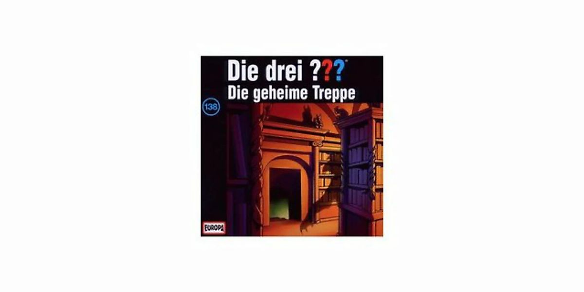 Europa Hörspiel-CD Die drei ??? 138 - Die geheime Treppe günstig online kaufen