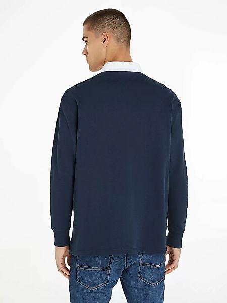 Tommy Jeans Langarm-Poloshirt TJM BADGE RUGBY günstig online kaufen