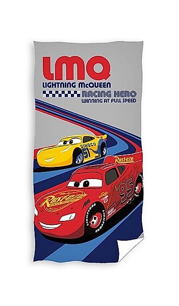 MTOnlinehandel Badetuch Cars 70x140 cm, 100 % Baumwolle, Disney's Cars Auto günstig online kaufen