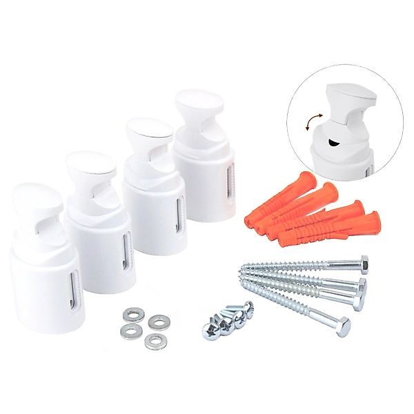 Ximax Halterung "Kunststoffhalterung für Badheizkörper" Kunststoffhalterung günstig online kaufen