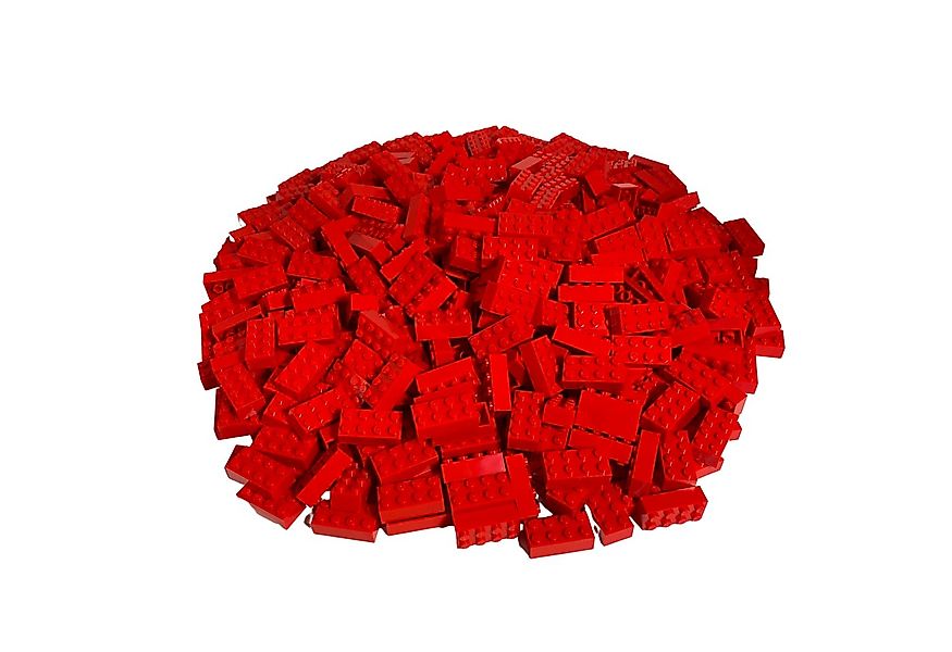 LEGO® Spielbausteine LEGO® 2x4 Steine Hochsteine Rot - 3001 NEU! Menge 250x günstig online kaufen