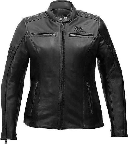 Rusty Stitches Motorradjacke Super Joyce Damen Motorrad Lederjacke (herausn günstig online kaufen
