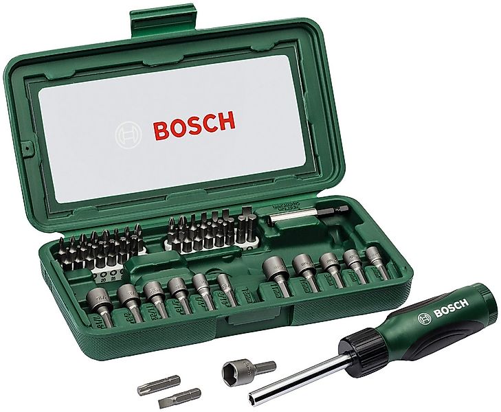 Bosch Home & Garden Bit-Set, 46-St., Schraubendreher-Set günstig online kaufen