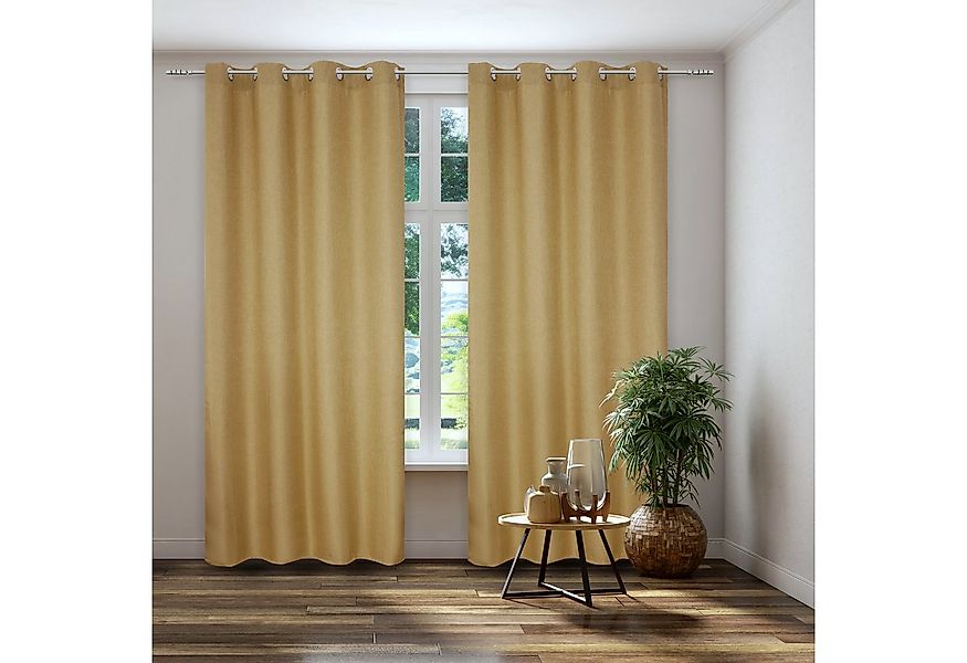 Kutti Vorhang Dimout (1 St), Ösen, verdunkelnd, Verdunkelung, Thermo, isoli günstig online kaufen