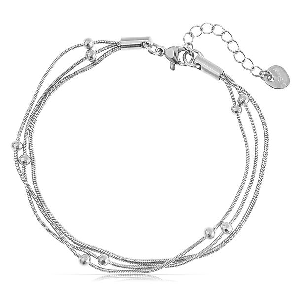 Made by Nami Edelstahlarmband Mehrreihig in günstig online kaufen