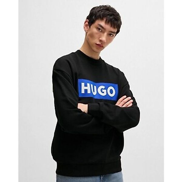 HUGO Blue Sweatshirt Niero mit Logo-Druck günstig online kaufen