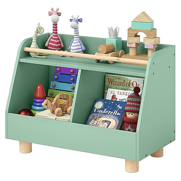 Bellabino Kinderregal Belly, Spielzeugregal mintgrün, 2 günstig online kaufen