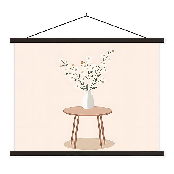 MuchoWow Poster Vase - Blumen - günstig online kaufen