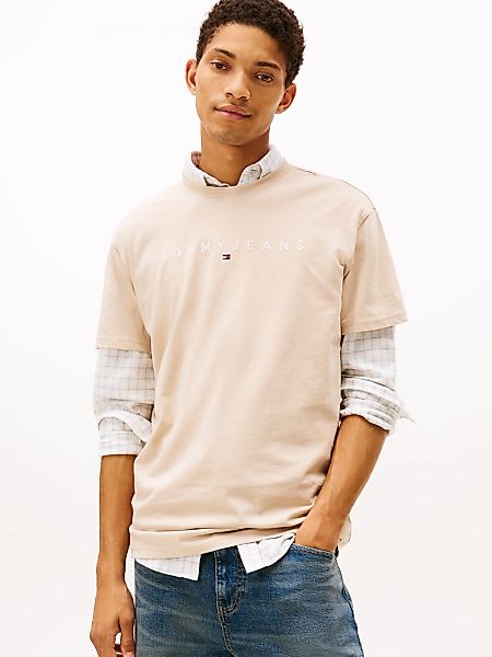 Tommy Jeans T-Shirt "TJM REG LINEAR LOGO TEE EXT" günstig online kaufen