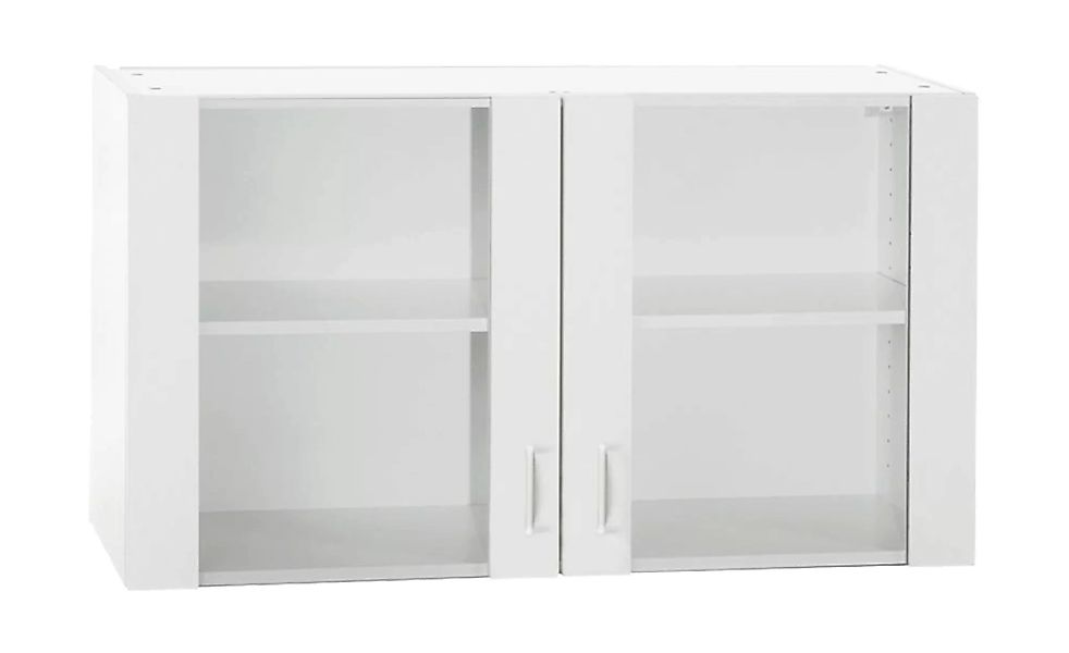 Oberschrank, 2-türig  Klassik 50 W - weiß - 100 cm - 58 cm - 34 cm - Sconto günstig online kaufen