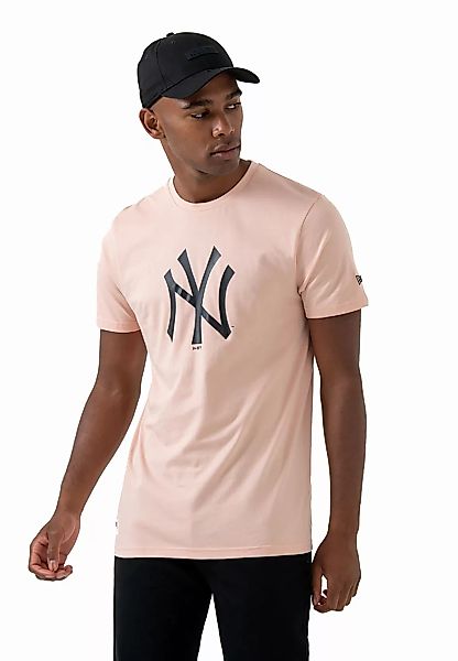 New Era MLB Seasonal Team Logo T-Shirt Herren NY YANKEES Rosa günstig online kaufen