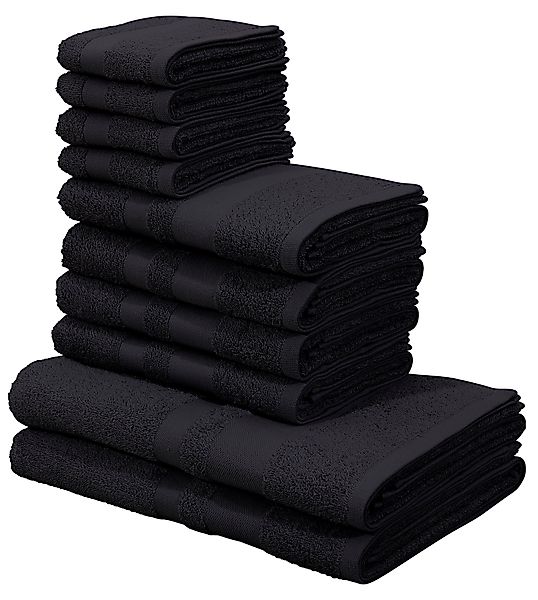 my home Handtuch Set Vanessa, 10-tlg günstig online kaufen