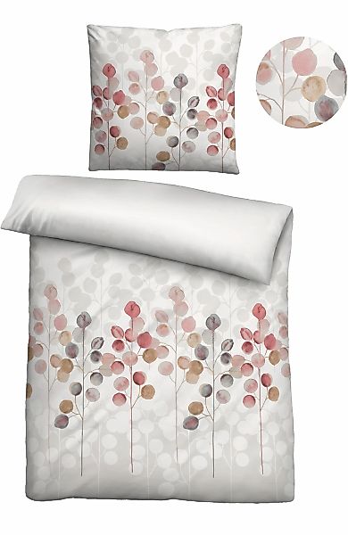 Biberna Bettwäsche "0006722" 2 Stk. tlg. kuschelig warm, pflegeleicht, temp günstig online kaufen