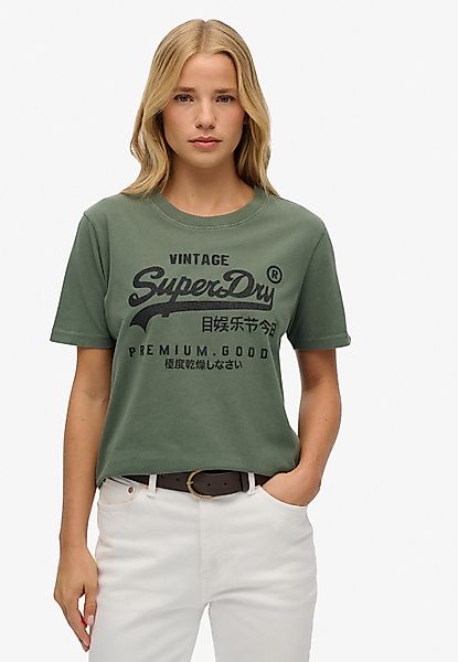 Superdry Print-Shirt EMBELLISHED VL RELAXED TEE günstig online kaufen