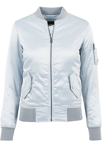 URBAN CLASSICS Allwetterjacke Urban Classics Damen Ladies Satin Bomber Jack günstig online kaufen