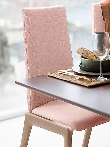 Stressless® Polsterstuhl »Laurel«, ROHLEDER Stoff Q2 FARON, High Back, Größ günstig online kaufen