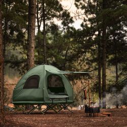SoBuy 2-Personen-Campingzelt Doppelzelt mit Tragetasche 4-in-1-Zelt OGS61-L günstig online kaufen