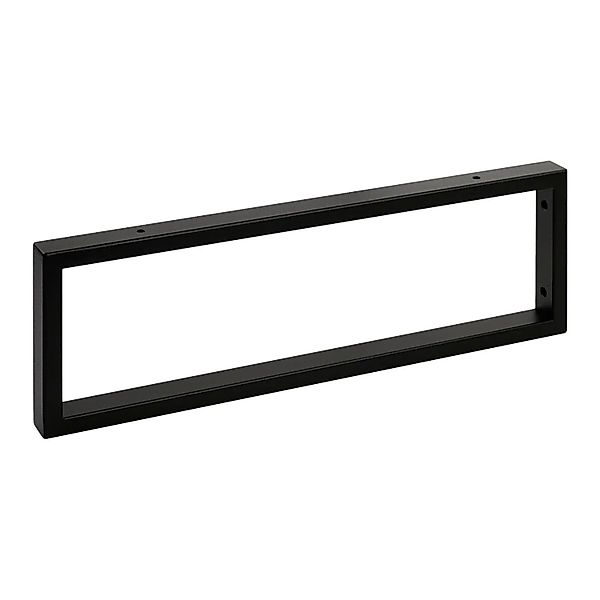 SOTECH 1 x Waschtischkonsole WK500 Rechteckig 500 x 150 mm Stahl Schwarz Ma günstig online kaufen