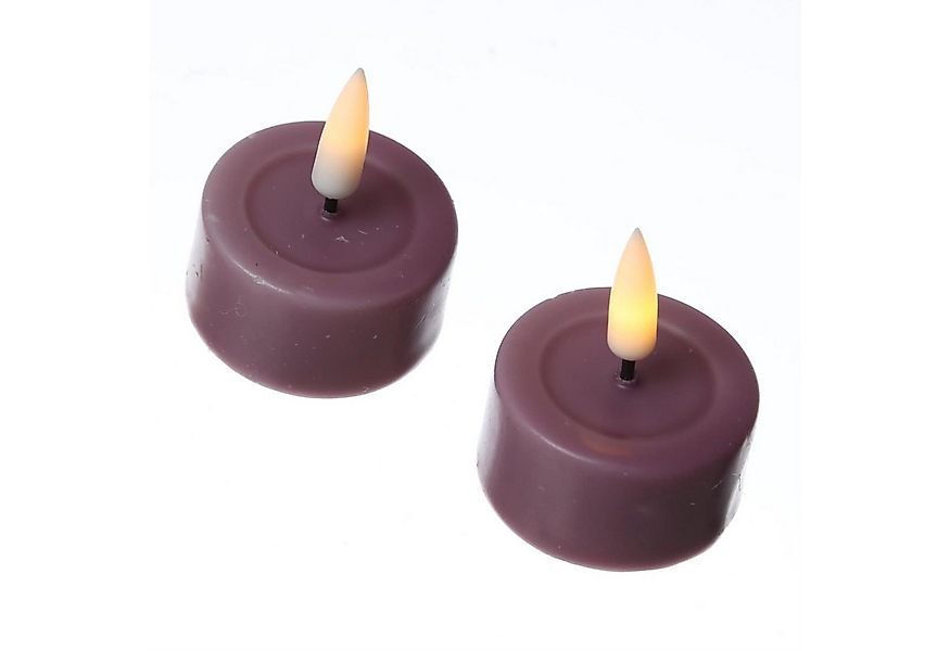 Deluxe Homeart LED-Kerze LED Teelichter Mia flackernd mit Batterien D: 4,1c günstig online kaufen