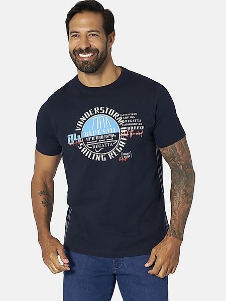 Jan Vanderstorm T-Shirt ULFERT mit coolem Segel-Motiv günstig online kaufen