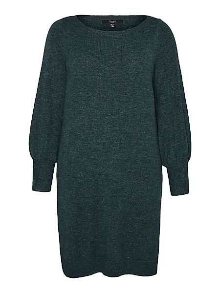 VERO MODA U-boot-ausschnitt Kleid Damen Grün günstig online kaufen