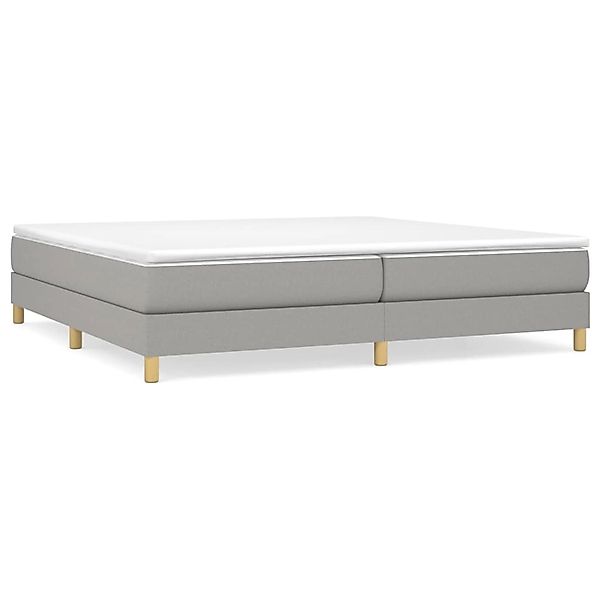 vidaXL Boxspringbett Dunkelbraun 100x200 cm Stoff1346700 günstig online kaufen