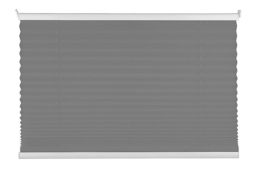 mydeco Plissee FREE, Plissee, Hellgrau, B günstig online kaufen